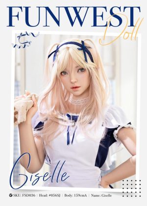 Sexpuppe Giselle | Blonde Japanische Anime Sexdoll